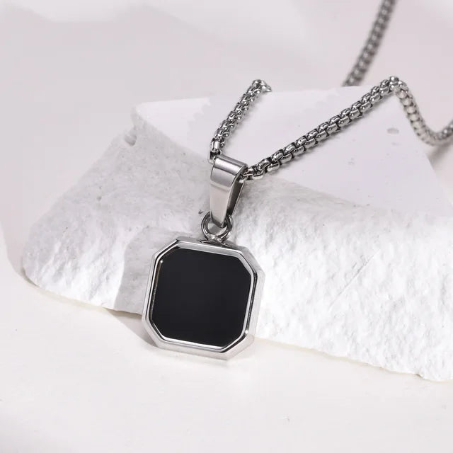 Square Pendant Necklace