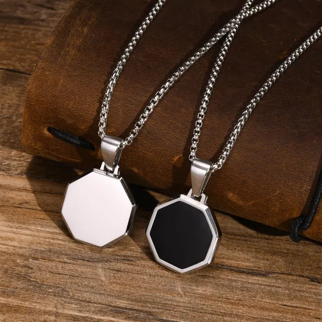 Square Pendant Necklace